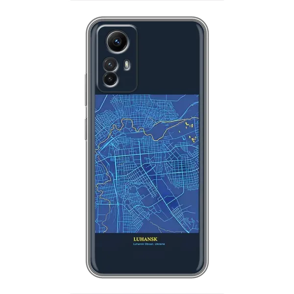 Чехол с принтом «Гуганск» для Xiaomi Redmi Note 12s
