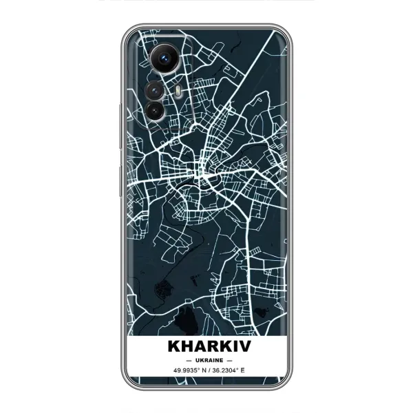 Чехол с принтом «Харьков» для Xiaomi Redmi Note 12s