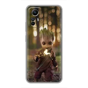 Чохол МАРВЕЛ для Сяомі Рєдмі Нот 12-с (AlphaPrint) (I am Groot)