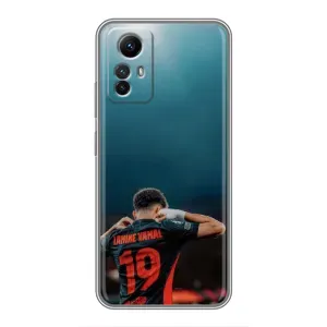 Чехол с футболистом Ламин Ямаль Xiaomi Redmi Note 12s (Ламин 19)