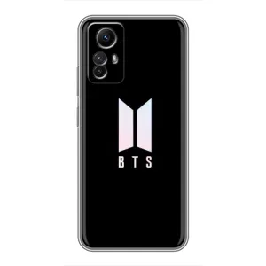 Чохли BTS для Xiaomi Redmi Note 12s (AlphaPrint) (Лого BTS)