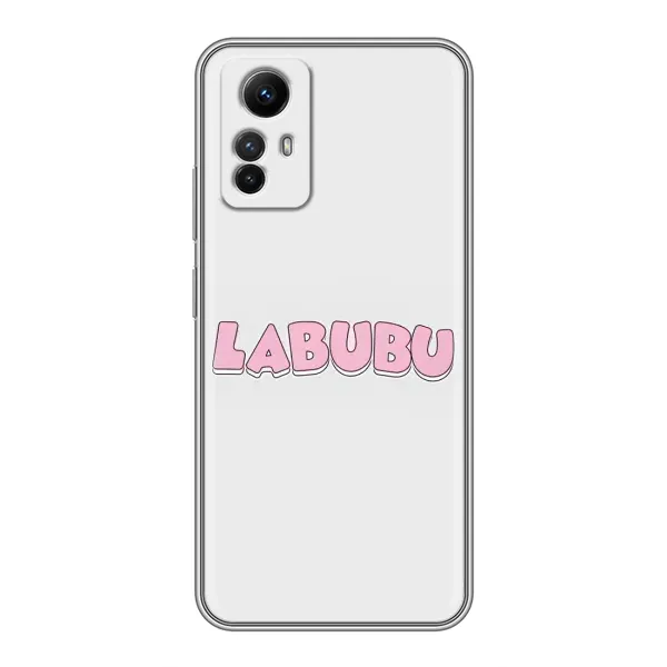 Чохол з принтом «Лого Лабубу» для Xiaomi Redmi Note 12s Чохол з принтом «Лого Лабубу» для Xiaomi Redmi Note 12s