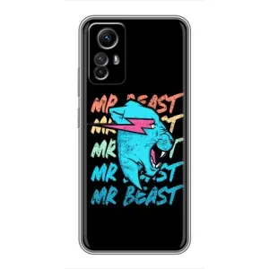 Чохли Містер Біст для Сяомі Рєдмі Нот 12-с (logo Mr beast)