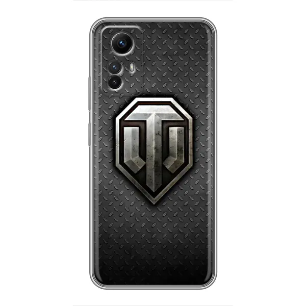 Чохол з принтом «Лого Tanks» для Xiaomi Redmi Note 12s