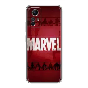 Чохол МАРВЕЛ для Сяомі Рєдмі Нот 12-с (AlphaPrint) (MARVEL)