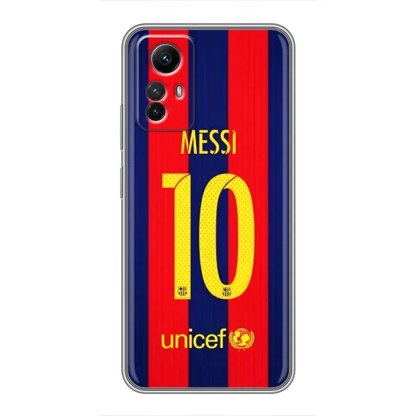 Чехол с принтом «Messi Barca 10» для Xiaomi Redmi Note 12s Чехол с принтом «Messi Barca 10» для Xiaomi Redmi Note 12s
