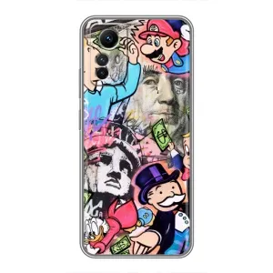 Чохли з крутими принтами для Xiaomi Redmi Note 12s - (PREMIUMPrint) (Monopoly man)