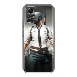 Чеjхол PUBG для Сяомі Рєдмі Нот 12-с (AlphaPrint) (Пабг мен)