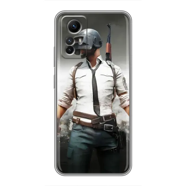 Чехол с принтом «Пабг мен» для Xiaomi Redmi Note 12s Чехол с принтом «Пабг мен» для Xiaomi Redmi Note 12s