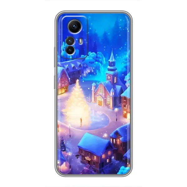 Чехол с принтом «Рождественский город» для Xiaomi Redmi Note 12s