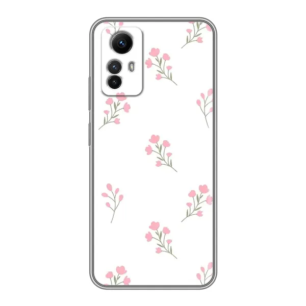 Чехол с принтом «Розовые цветы» для Xiaomi Redmi Note 12s Чехол с принтом «Розовые цветы» для Xiaomi Redmi Note 12s