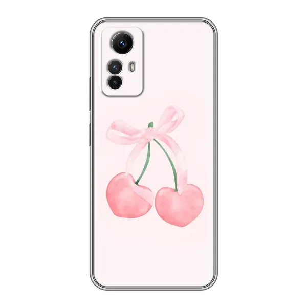 Чехол с принтом «Розовые вишни» для Xiaomi Redmi Note 12s Чехол с принтом «Розовые вишни» для Xiaomi Redmi Note 12s