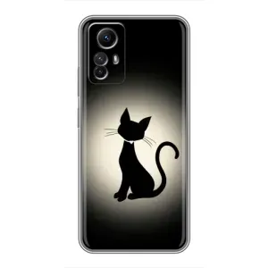 Чохол з принтом для Xiaomi Redmi Note 12s (AlphaPrint) Модні коти (Силует котика)