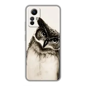 Чохол з пташками на Xiaomi Redmi Note 12s (VPrint) (Сова)
