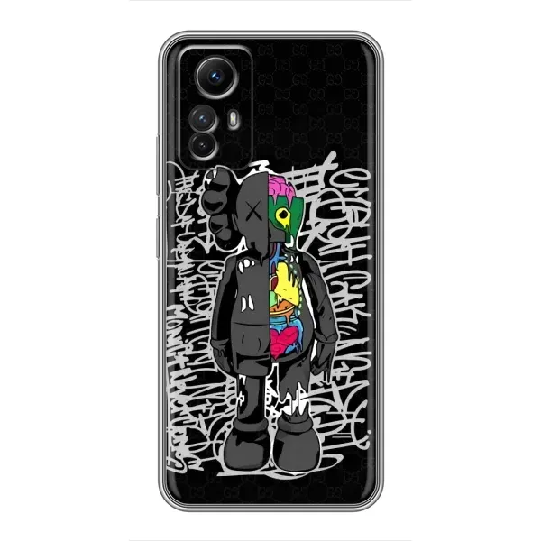 Чохол з принтом «Стиль Bearbrick» для Xiaomi Redmi Note 12s