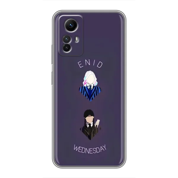 Чехол с принтом «Уэнздей и подруга» для Xiaomi Redmi Note 12s Чехол с принтом «Уэнздей и подруга» для Xiaomi Redmi Note 12s