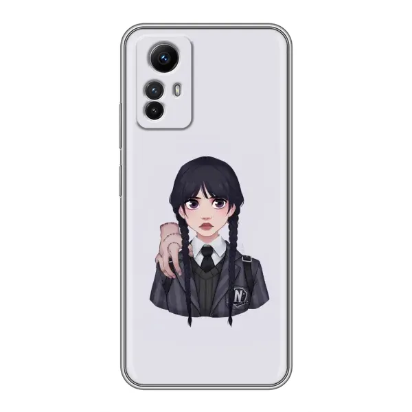 Чехол с принтом «Уэнздей и Вещь» для Xiaomi Redmi Note 12s Чехол с принтом «Уэнздей и Вещь» для Xiaomi Redmi Note 12s