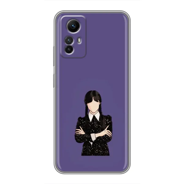 Чехол с принтом «Уэнздей в черном» для Xiaomi Redmi Note 12s Чехол с принтом «Уэнздей в черном» для Xiaomi Redmi Note 12s