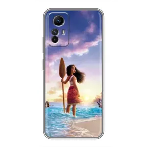 Чехол с принтом «Моана с веслом» для Xiaomi Redmi Note 12s