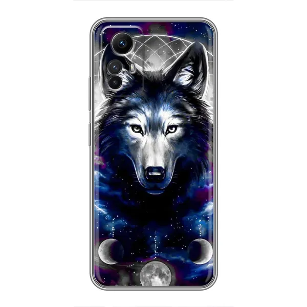 Чохол з принтом «Вовк» для Xiaomi Redmi Note 12s