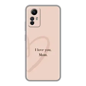 Чехлы для мамы на Xiaomi Redmi Note 12s (Сердце маме)