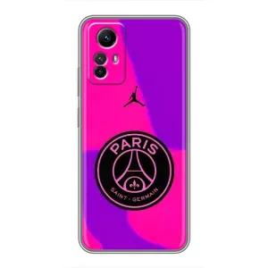 Чохли PSG для Xiaomi Redmi Note 12s (AlphaPrint) (яскравий ПСЖ)