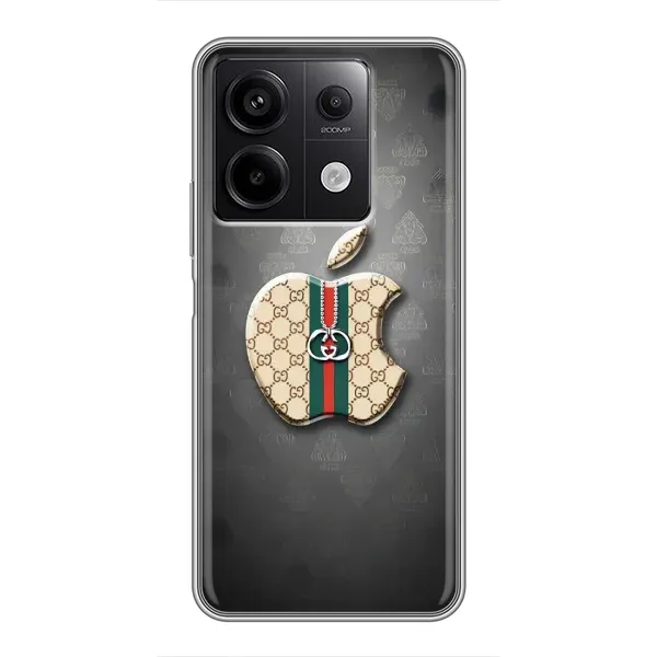 Чохол з принтом «Apple gucci» для Xiaomi Redmi Note 13 (5G)