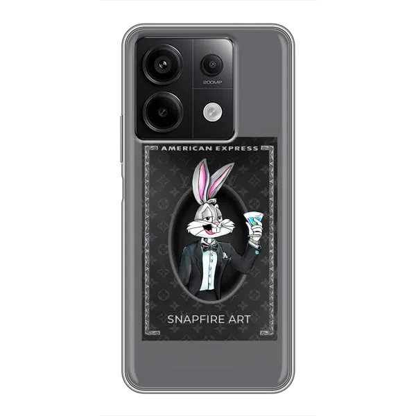 Чехол с принтом «Бакс Бани LV» для Xiaomi Redmi Note 13 (5G)