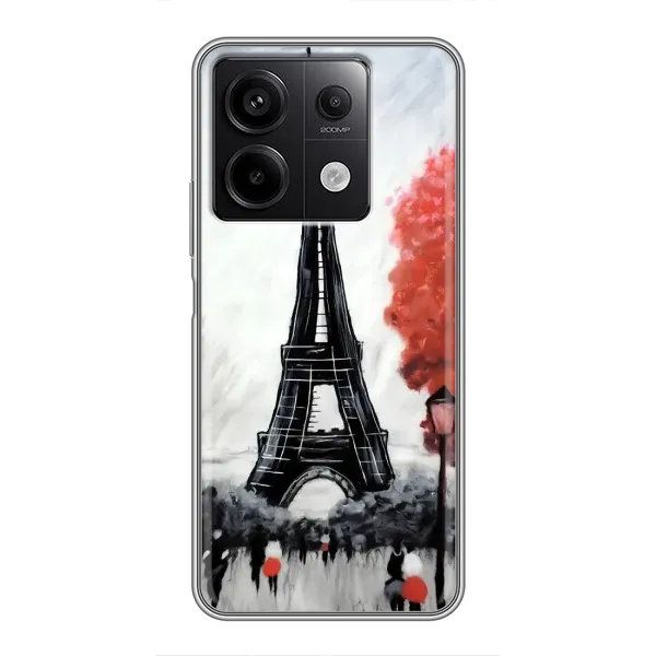 Чехол с принтом «Башня в Париже» для Xiaomi Redmi Note 13 (5G)