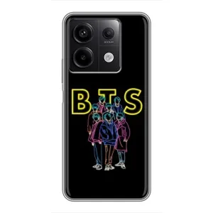 Чехлы BTS для Xiaomi Redmi Note 13 (5G) (AlphaPrint) (BTS стайл)