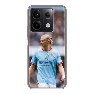 Чехлы с футболистом Ерлинг Холанд для Xiaomi Redmi Note 13 (5G) (AlphaPrint) (Эрлинг Холанд)