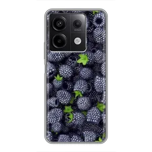 Чехлы с Фруктами для Xiaomi Redmi Note 13 (5G) (VPrint) (Ежевика)