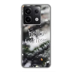 Новогодние, Праздничные Чехлы для Xiaomi Redmi Note 13 (5G) - 2024 год (Hello winter)