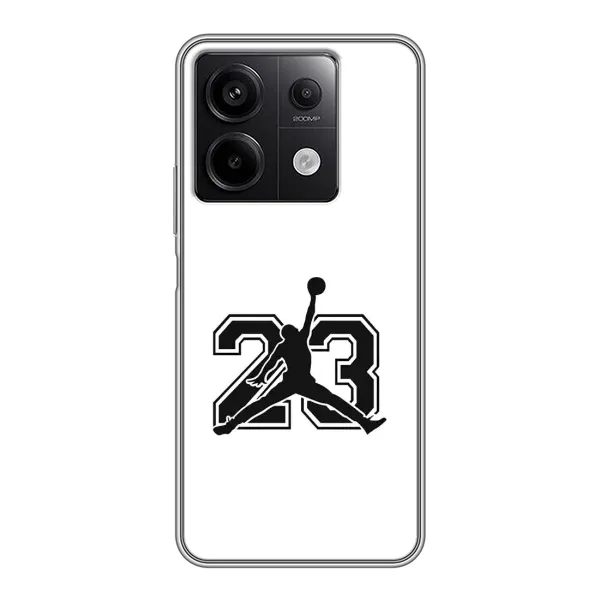 Чохол з принтом «Jordan 23» для Xiaomi Redmi Note 13 (5G)