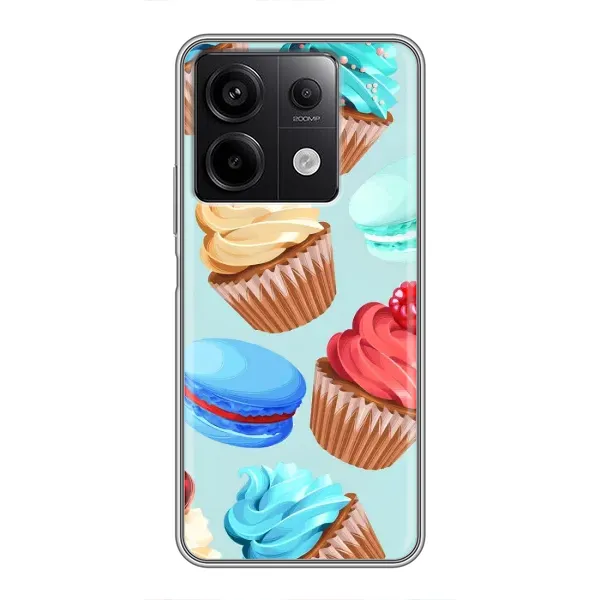Чехол с принтом «Кексики» для Xiaomi Redmi Note 13 (5G)