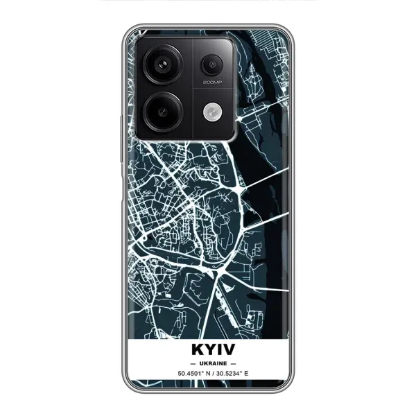 Чехол с принтом «Киев» для Xiaomi Redmi Note 13 (5G)