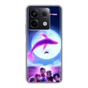 Чехлы BTS для Xiaomi Redmi Note 13 (5G) (AlphaPrint) (КИТ BTS)