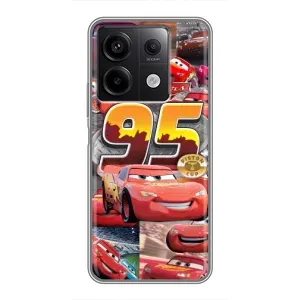 Силіконовий чохол Маквін для Xiaomi Redmi Note 13 (5G) (Колаж Блискавка Маквін)