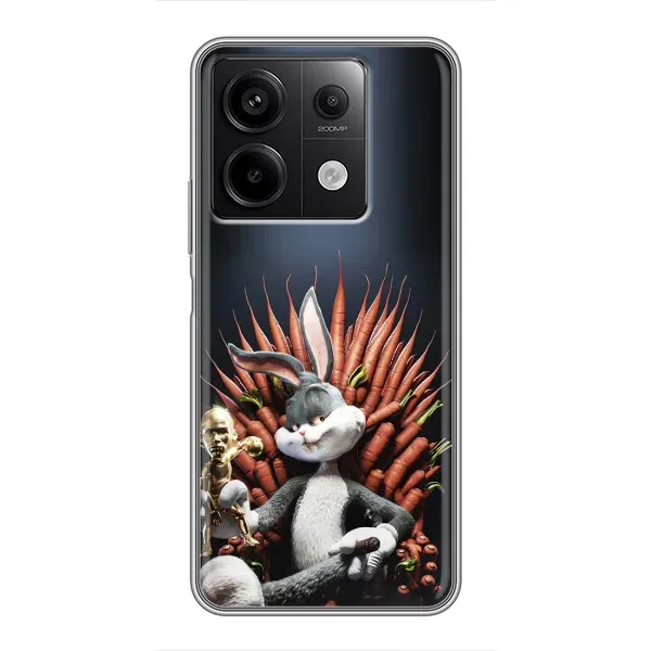 Чехол с принтом «Король Кролик» для Xiaomi Redmi Note 13 (5G)