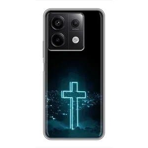 Християнські Чохли для Xiaomi Redmi Note 13 (5G) (AlphaPrint) (Хрест і місто)