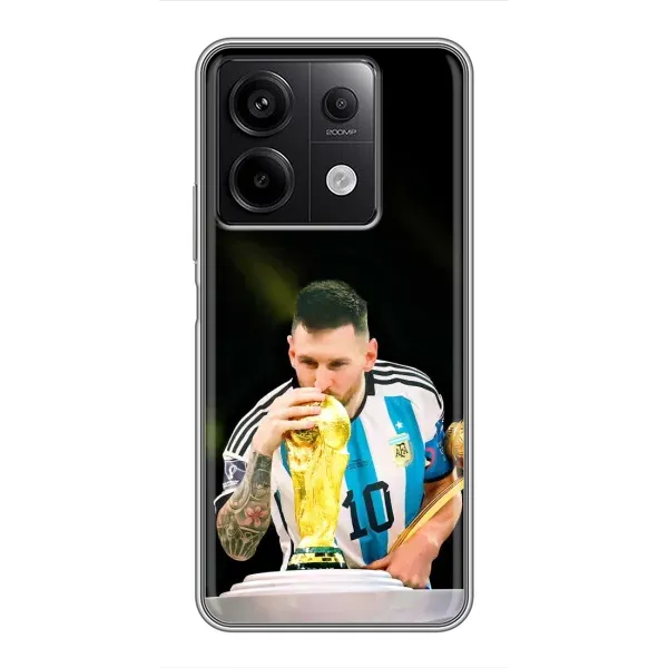 Чехол с принтом «Кубок Месси» для Xiaomi Redmi Note 13 (5G)