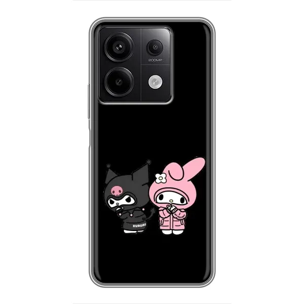 Чехол с принтом «Куроми и Мелоди» для Xiaomi Redmi Note 13 (5G)