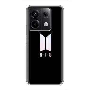 Чехлы BTS для Xiaomi Redmi Note 13 (5G) (AlphaPrint) (Лого BTS)