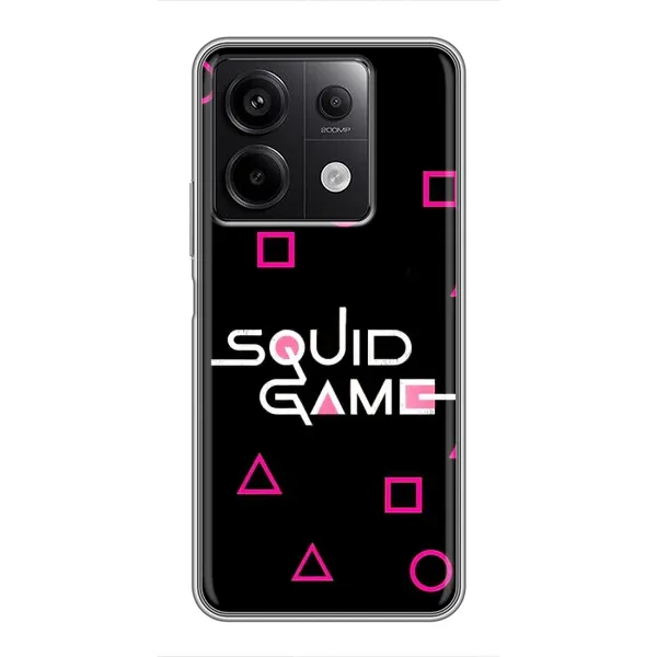 Чехол с принтом «Паттерн Игра кальмара» для Xiaomi Redmi Note 13 (5G) Чехол с принтом «Паттерн Игра кальмара» для Xiaomi Redmi Note 13 (5G)