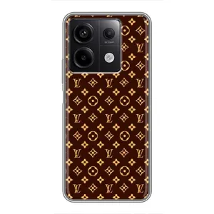 Чехлы Луи Витон для Xiaomi Redmi Note 13 (5G) (AlphaPrint - LOUIS VUITTON) (лого LOUIS VUITTON)