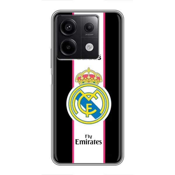 Чехол с принтом «лого Real Madrid» для Xiaomi Redmi Note 13 (5G)