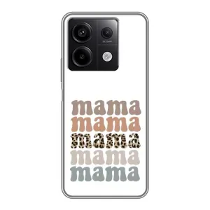 Чохли для мами на Xiaomi Redmi Note 13 (5G) (Текстовий колаж мама)