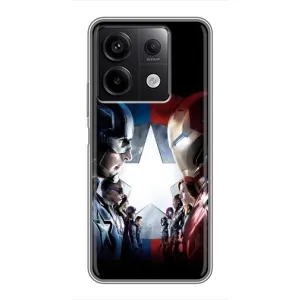 Чехлы с героями Марвел Xiaomi Redmi Note 13 (5G) (VPrint) (Марвел стайл)