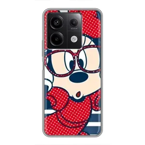Эксклюзивный чехол для Xiaomi Redmi Note 13 (5G) (AlphaPrint - Мультяшные) (Маус в очках)