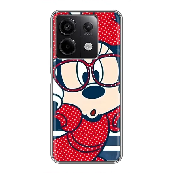 Чохол з принтом «Маус в окулярах» для Xiaomi Redmi Note 13 (5G)